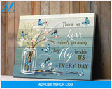 Butterfly Those We Love Canvas Wall Art, Wall Decor Visual Art