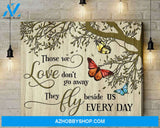 Butterfly Those We Love Wall Art Canvas Prints