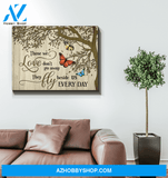 Butterfly Those We Love Wall Art Canvas Prints