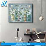 Butterfly Today I Choose Wall Art Canvas Prints