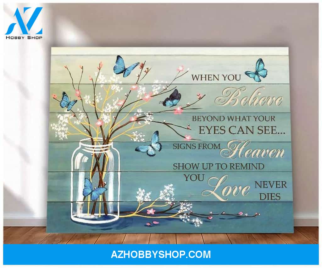 Butterfly Wall Art Canvas