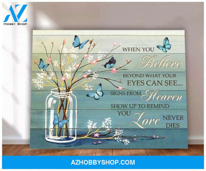 Butterfly Wall Art Canvas
