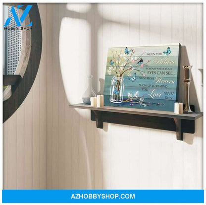 Butterfly Wall Art Canvas