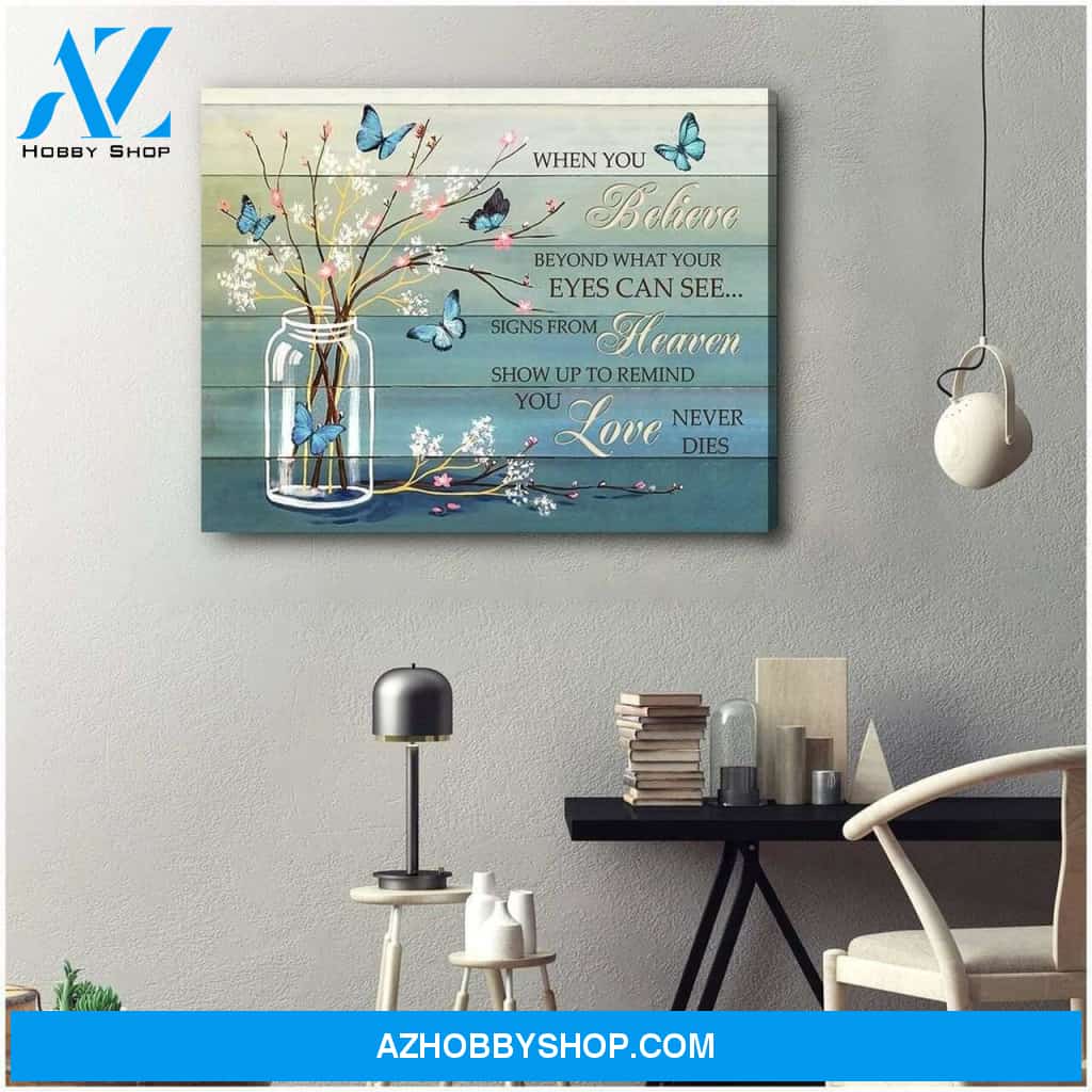 Butterfly Wall Art Canvas