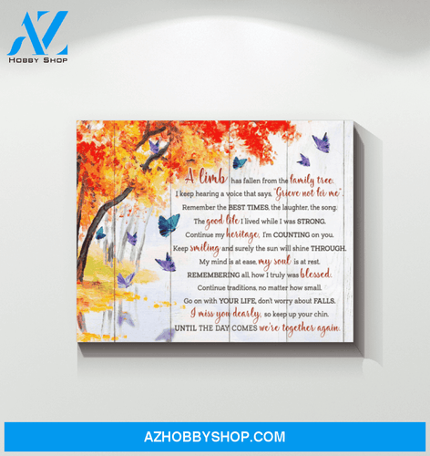 Butterfly We'Re Together Again Unique Custom Design Canvas Gift