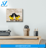 Butterfly What I Love The Most About My Home Canvas