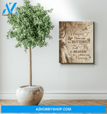 Butterfly Whisper I Love You Wall Art Canvas Prints
