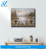 Butterfly You & Me Wall Art Canvas Prints