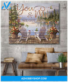 Butterfly You & Me Wall Art Canvas Prints