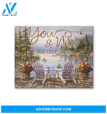 Butterfly You & Me Wall Art Canvas Prints