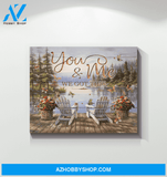 Butterfly You & Me Wall Art Canvas Prints