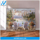 Butterfly You & Me Wall Art Canvas Prints