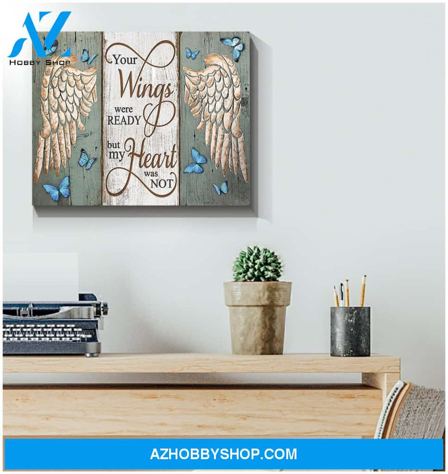 Butterfly Your Wings Canvas Wall Art Decor