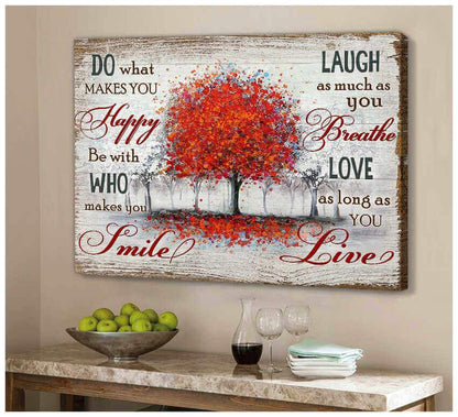Love as long as you Live Tree Wall Art Decor