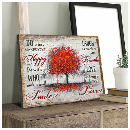 Love as long as you Live Tree Wall Art Decor