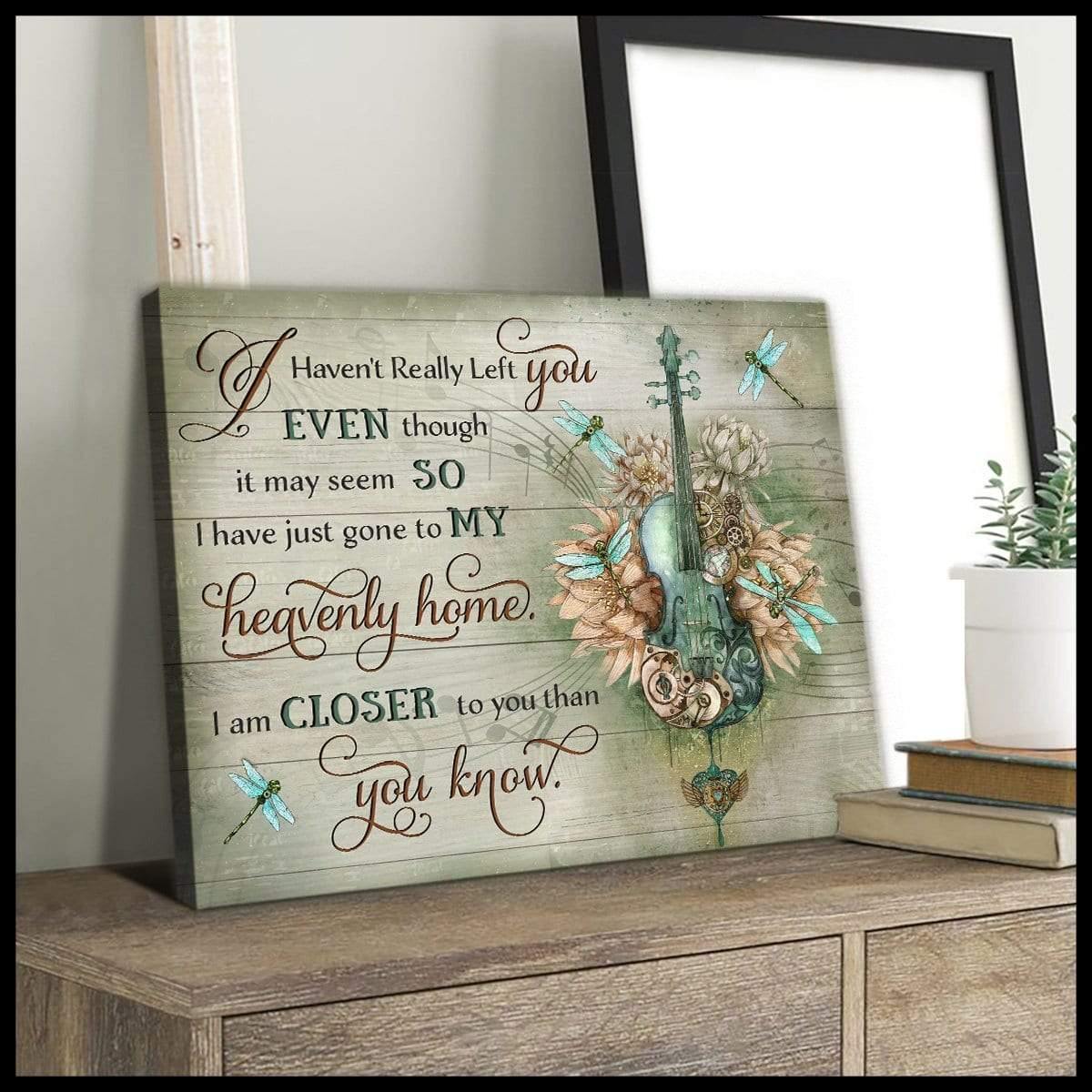 You Know Dragonfly Wall Art Canvas