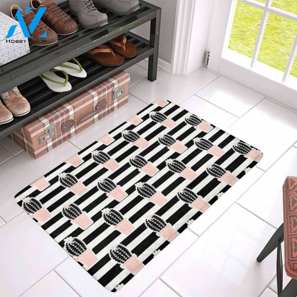 Cactus Doormat Welcome Mat Housewarming Gift Home Decor Funny Doormat Best Gift Idea For Cactus Lovers Birthday Gift