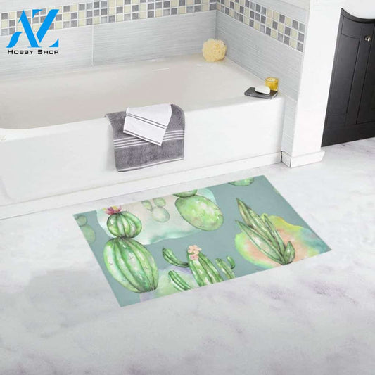 Cactus Indoor And Outdoor Doormat Warm House Gift Welcome Mat Gift For Cactus Lovers Gift Idea For Family Birthday Gift