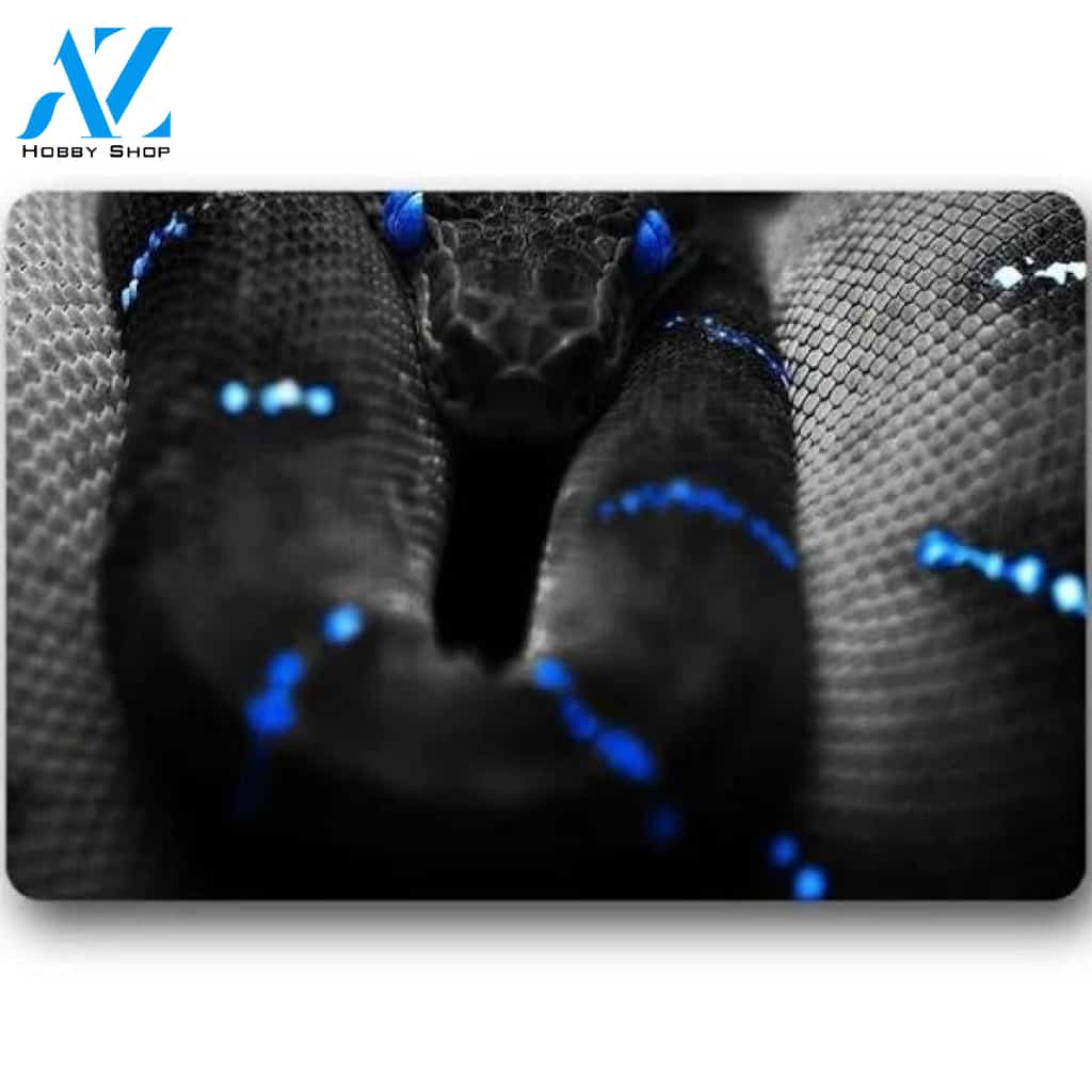 Cadecor Snake Indoor and Outdoor Doormat Warm House Gift Welcome Mat Gift for Friend Family
