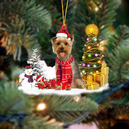 Godmerch- Ornament- Cairn Terrier Christmas Ornament Dog Ornament, Car Ornament, Christmas Ornament