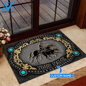 Calf Roping Aesthetic Custom Doormat | Welcome Mat | House Warming Gift