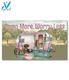 Camp More, Worry Less Doormat - 18" x 30"