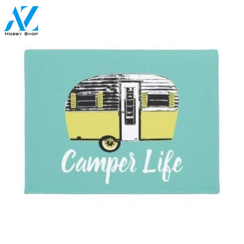 Camper Life Indoor And Outdoor Doormat Welcome Mat House Warming Gift Home Decor Funny Doormat Gift Idea