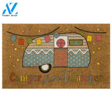 Camper Sweet Camper Doormat Welcome Mat House Warming Gift Home Decor Funny Doormat Gift Idea