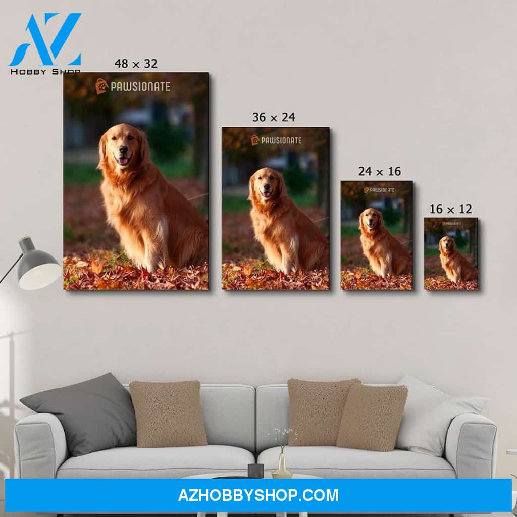 Camping And Dog - Personalized Custom Matte Canvas