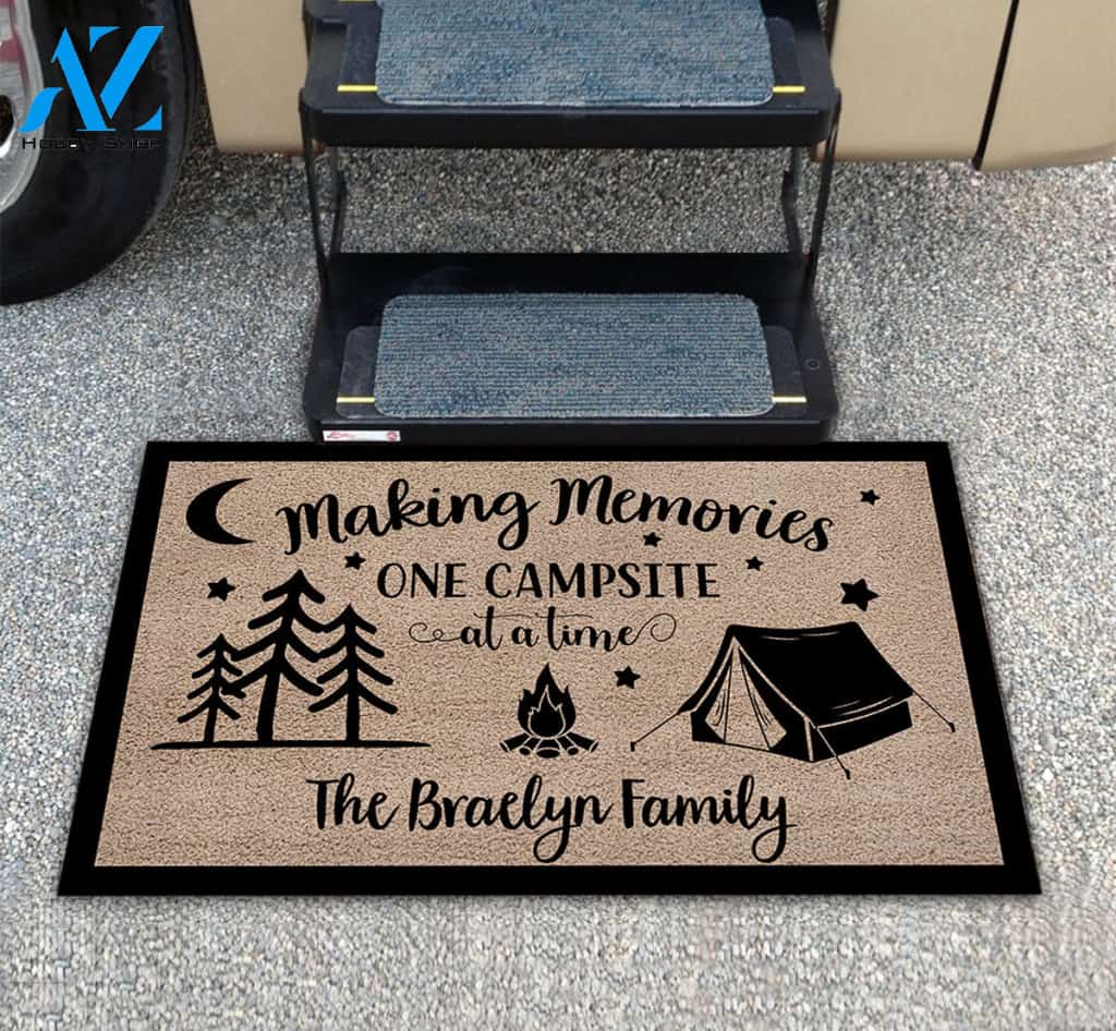Camping Doormat - Making Memories One Campsite At a Time Vr2 M0402 - TRHN