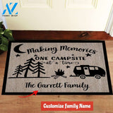Camping Making Memory Doormat