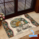 Camping Rv Personalized Custom Name Doormat Welcome Mat