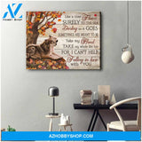 Can Help Falling In Love With You Romantic Couple Canvas Wall Art