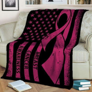 Cancer Awareness,Fleece Blanket Gift For Friend Family Birthday,Gift Home Decor Bedding Couch Sofa Soft And Comfy Cozy