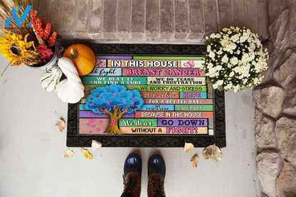 Cancer In This House Doormat DM7 All Over Printed (6228)