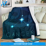 Cancer Zodiac Sign Astrology Blanket