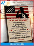 Canvas – Army Son – Wherever Your Journey In Life May Take You – Canvas
