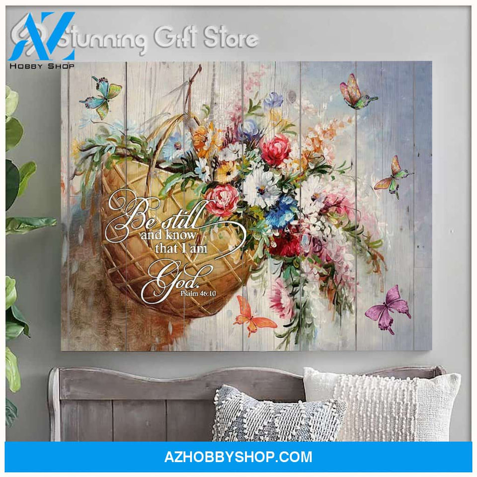 Canvas – Butterfly – Be Still 0406