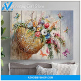 Canvas – Butterfly – Be Still 0406