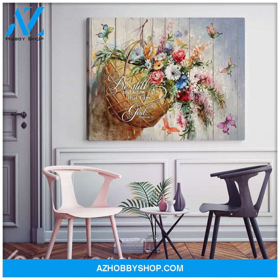 Canvas – Butterfly – Be Still 0406