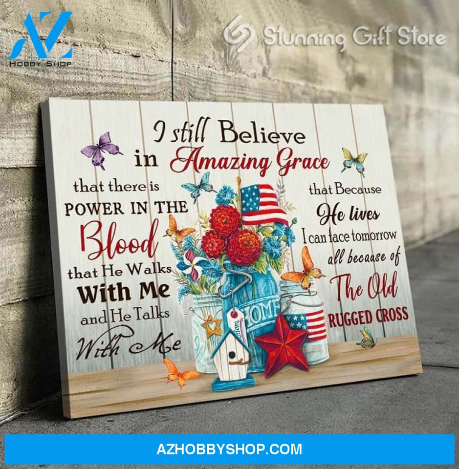 Canvas – Butterfly – I Still Believe In Amazing Grace 0406