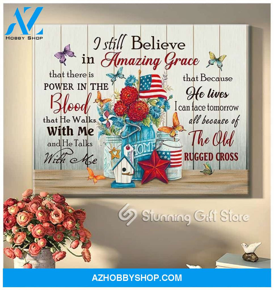 Canvas – Butterfly – I Still Believe In Amazing Grace 0406