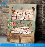 Canvas – Butterfly – I Will Choose To Find Joy 0406