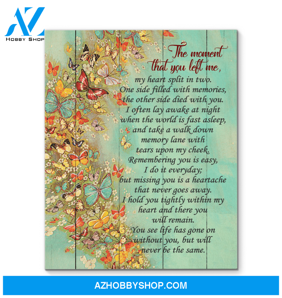 Canvas - Butterfly - The Moment