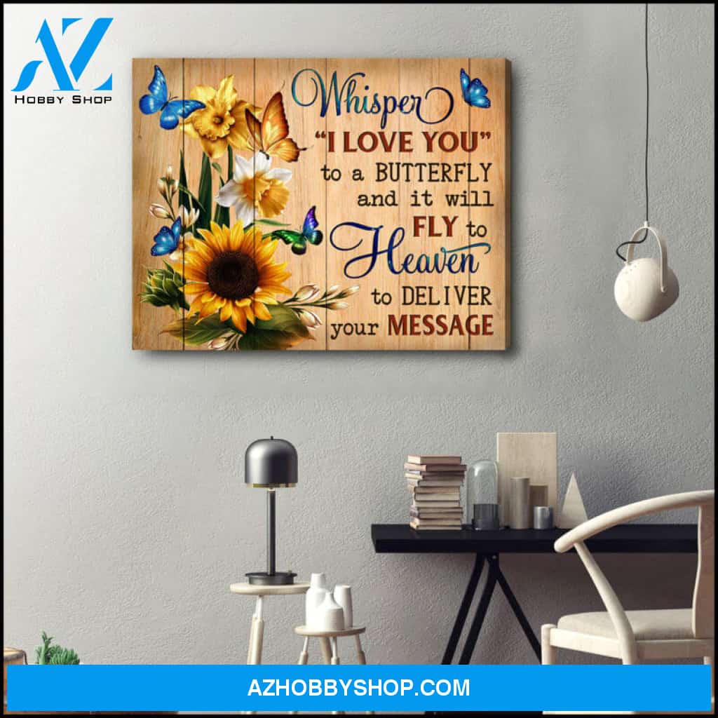 Canvas  Butterfly  Whisper