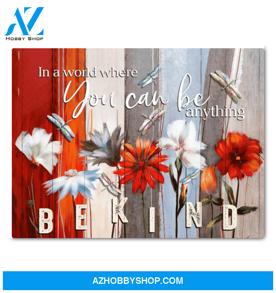 Canvas - Dragonfly - Be Kind
