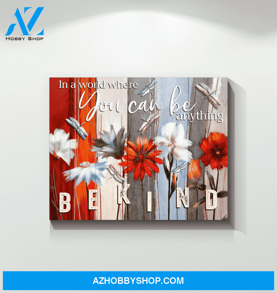 Canvas - Dragonfly - Be Kind