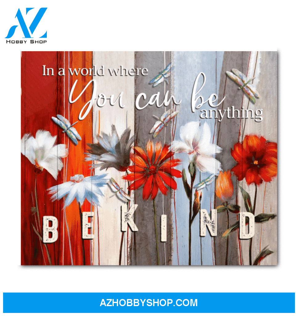 Canvas - Dragonfly - Be Kind