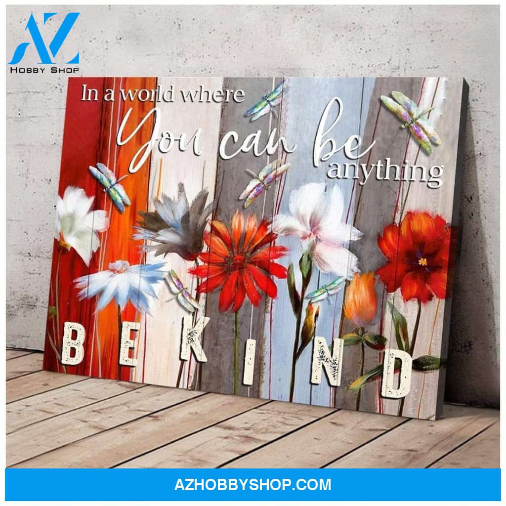 Canvas - Dragonfly - Be Kind