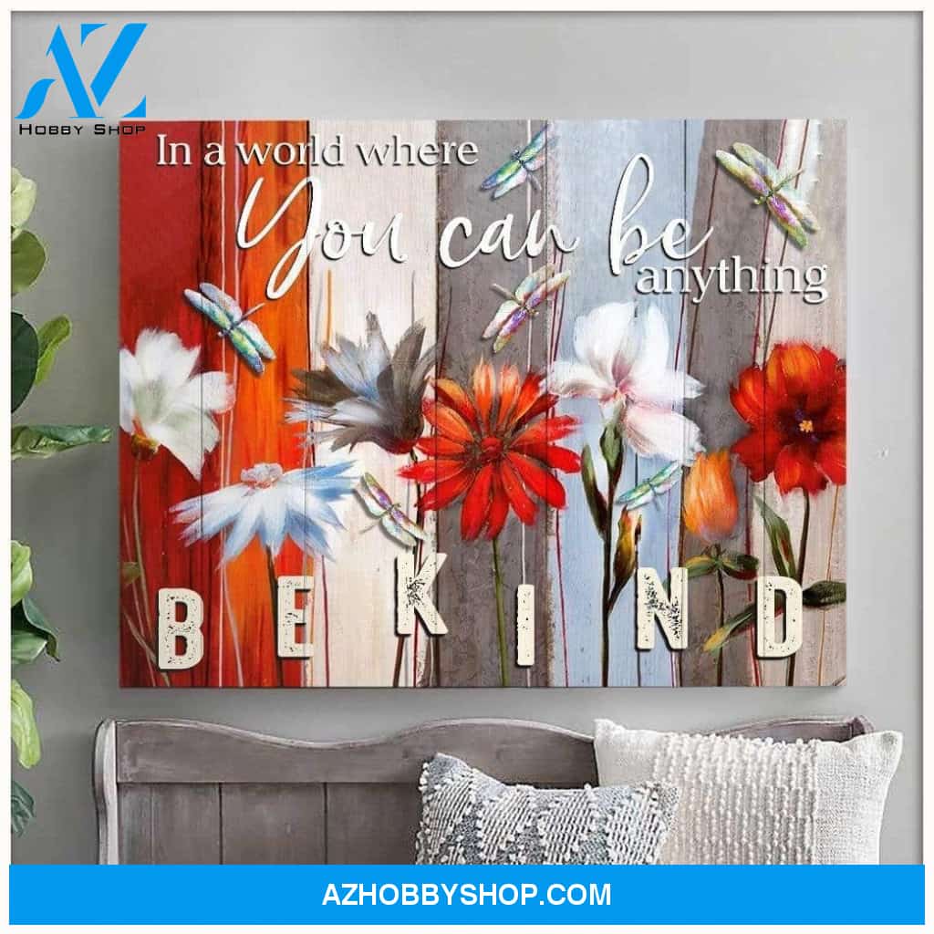 Canvas - Dragonfly - Be Kind